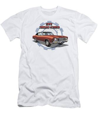 Chevrolet Monte Carlo Printed Koolart Cartoon T Shirt 1831